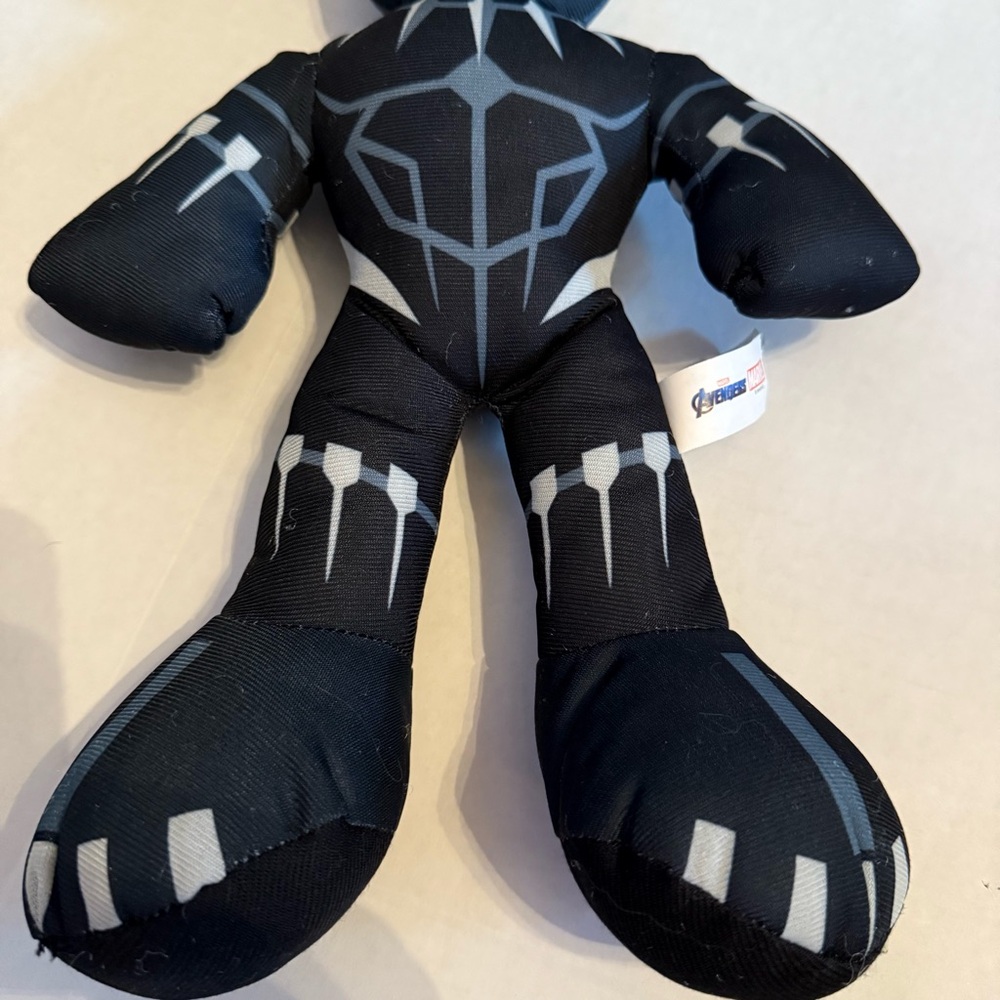 Marvel Black Panther Plush Pillow Avengers Super Hero Stuffed Animal 14" - Picture 4 of 10